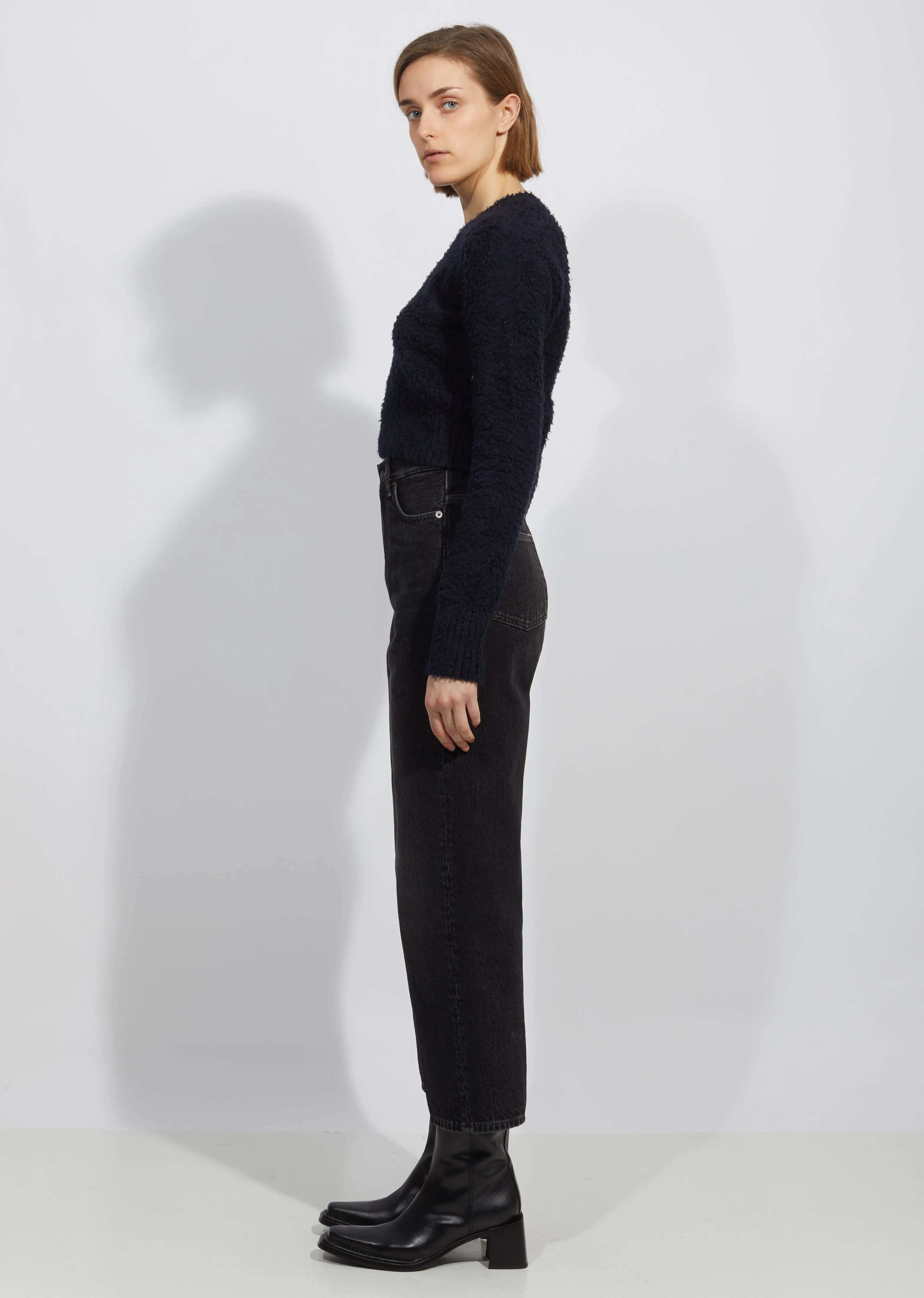 1993 Vintage Black 5-Pocket Jeans — 32" Inseam
