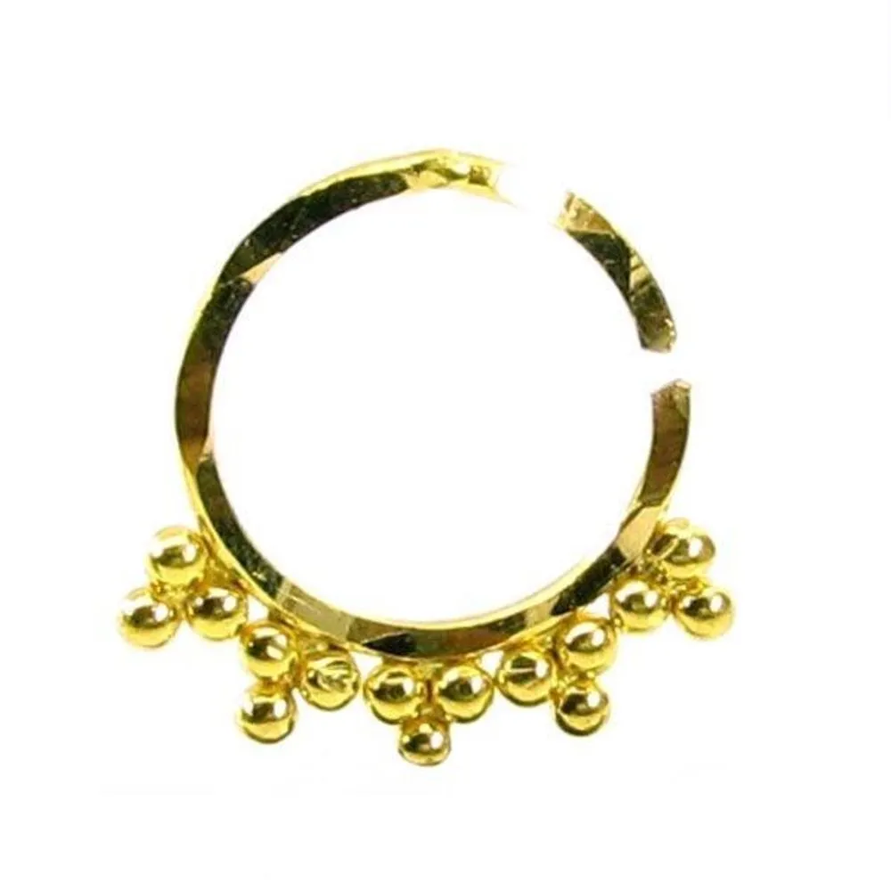 22k Real Gold Nose Ring (Nath)