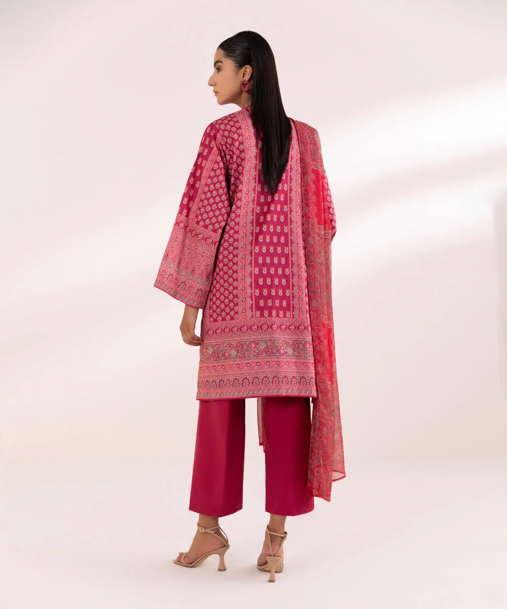 3 Piece - Printed Lawn Suit-00U3Pdy24V48