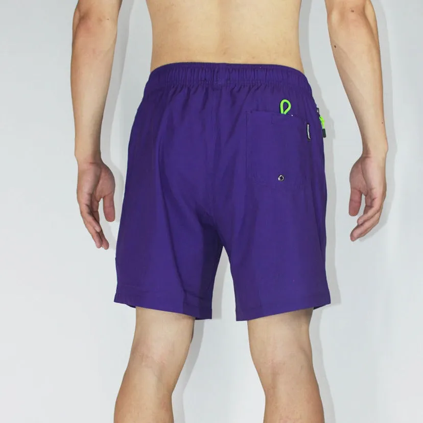 6“ Stretch Solid Volley Shorts - LAVANA (3 for 100$)