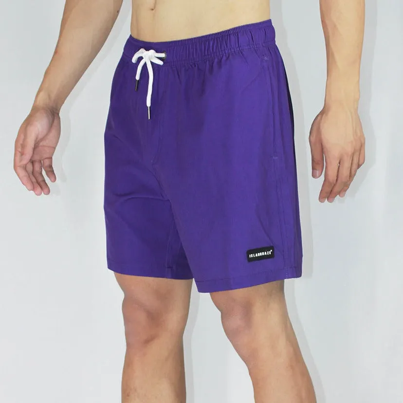 6“ Stretch Solid Volley Shorts - LAVANA (3 for 100$)
