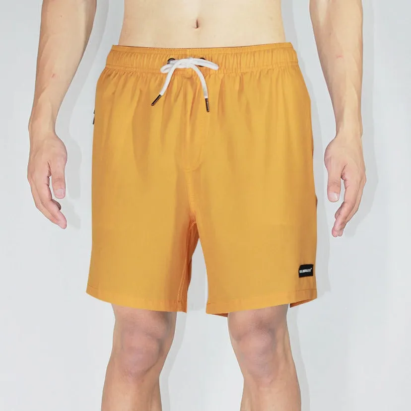 6“ Stretch Solid Volley Shorts - LAVANA (3 for 100$)