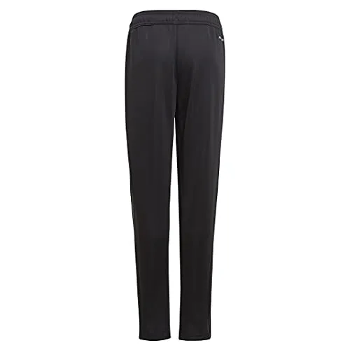 adidas Kids' Tiro Track Pants, Black/Dark Grey Heather, XX-Small