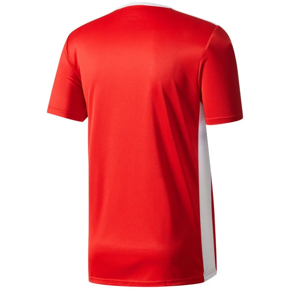 Adidas Men's T-Shirt Entrada 18 Climalite Aeroready Crew Sports Gym Workout Top