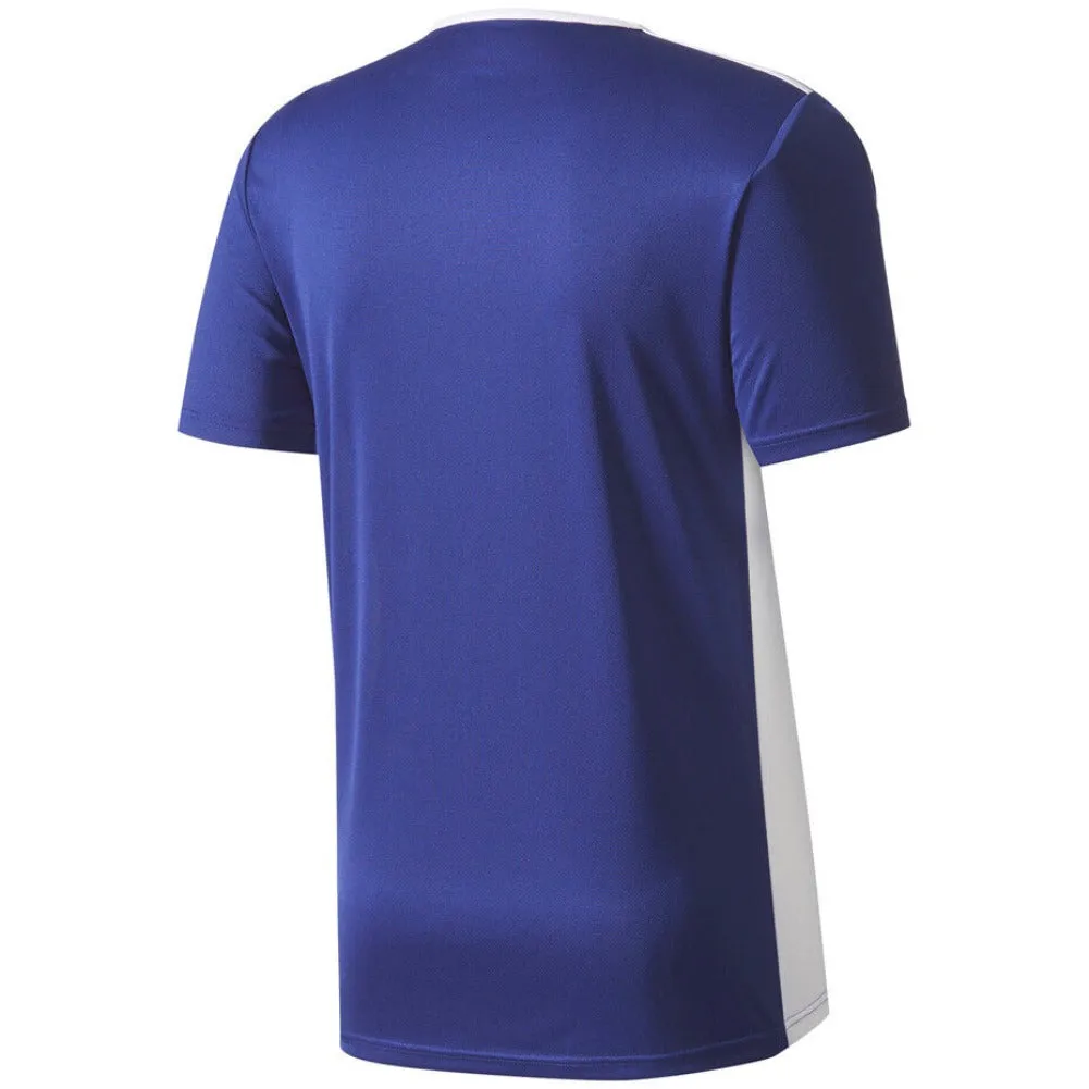 Adidas Men's T-Shirt Entrada 18 Climalite Aeroready Crew Sports Gym Workout Top