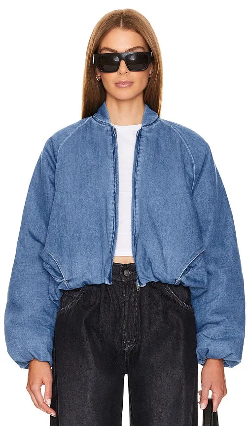 AFRM Billie Jacket in Blue