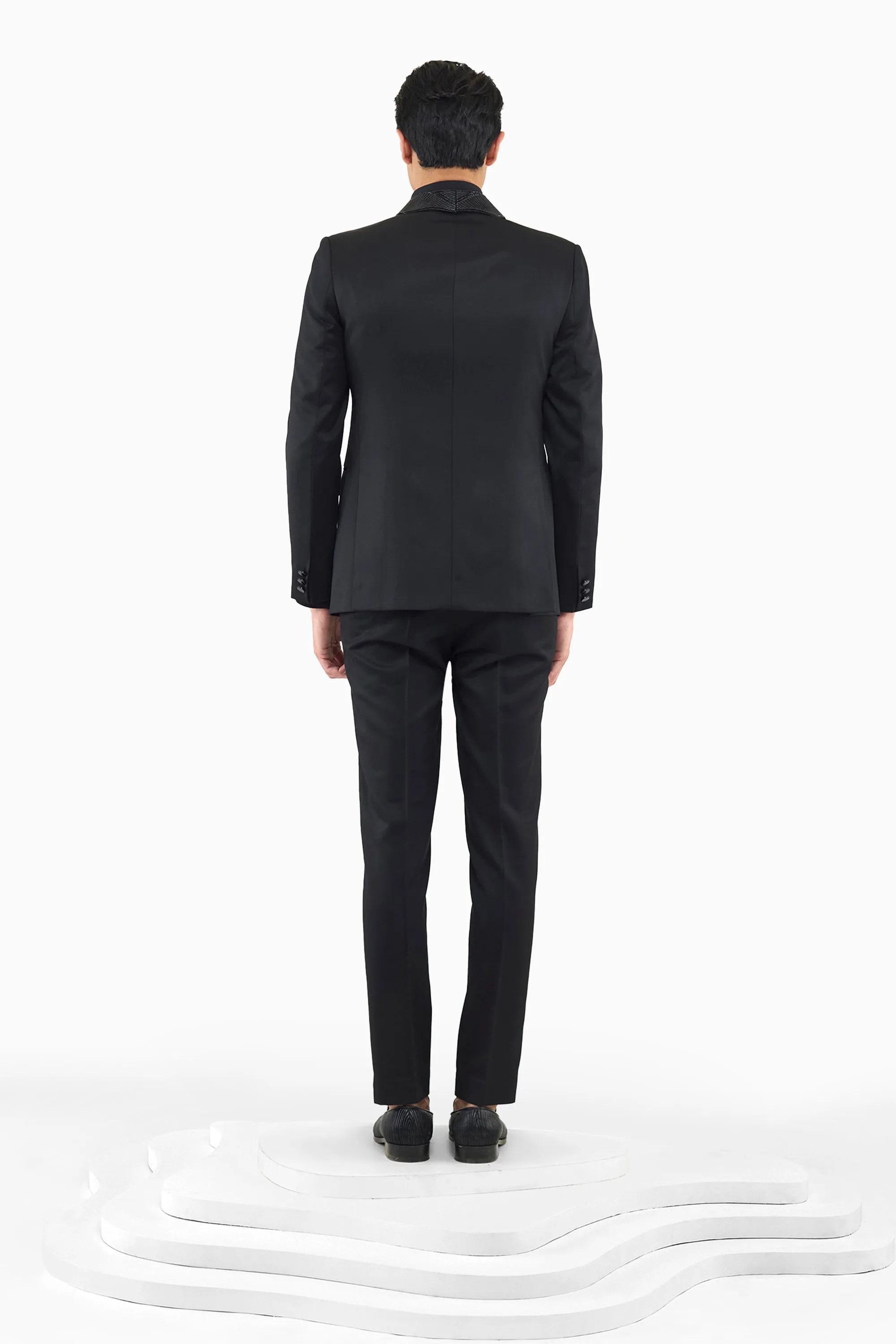 ALIEN LACED YOKE BLACK TUXEDO