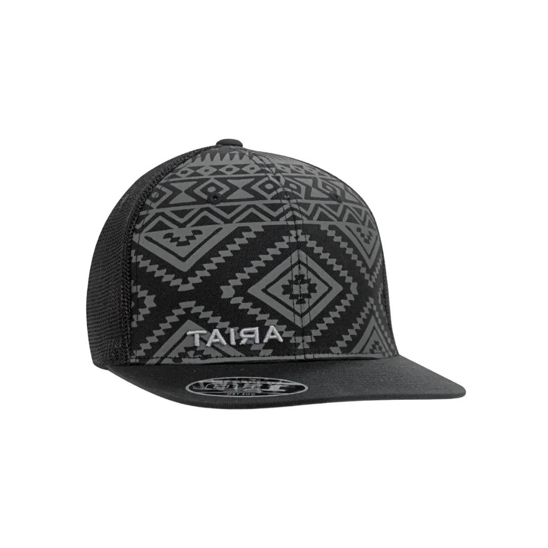 Ariat M&F Flex Fit 110 Black Aztec Mesh Cap