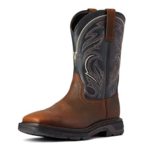 Ariat Men's WorkHog XT Cottonwood Soft Toe Work Boots - U-Turn Entry, ATS Max, Energy Max Insole, 90° Heel