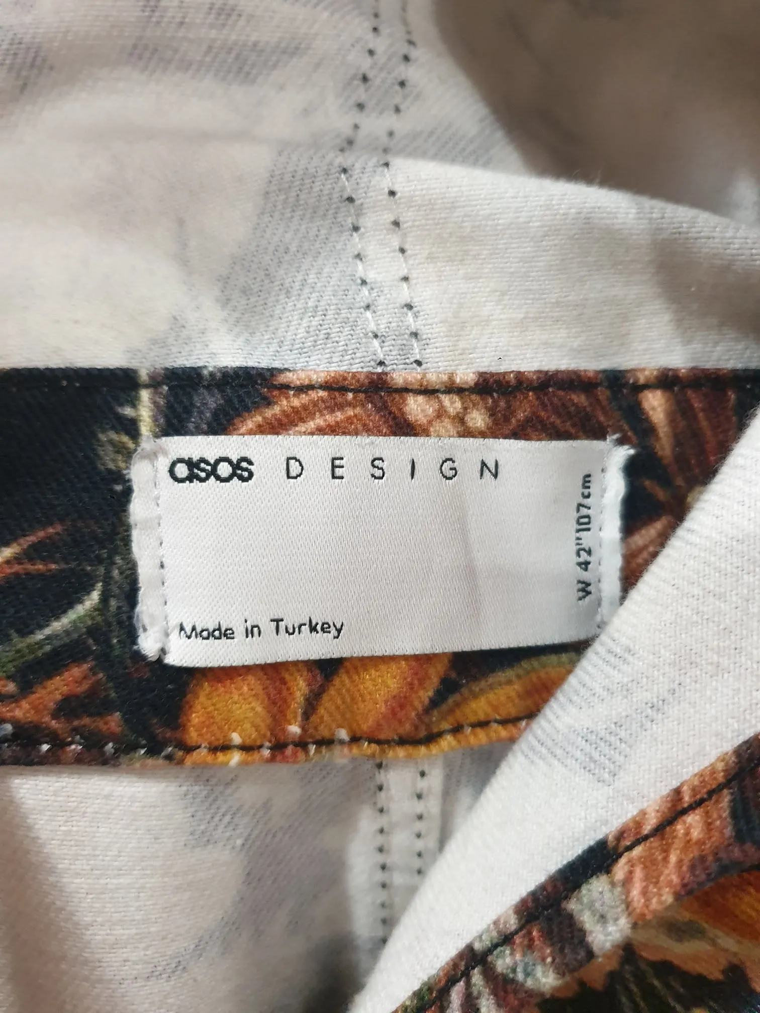 ASOS cotton overalls size L