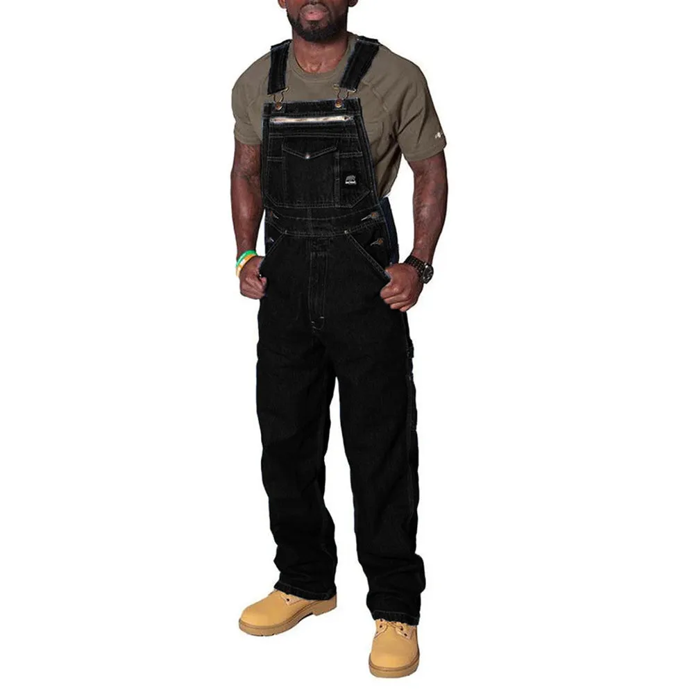 Aule Big Pockets Denim Overalls