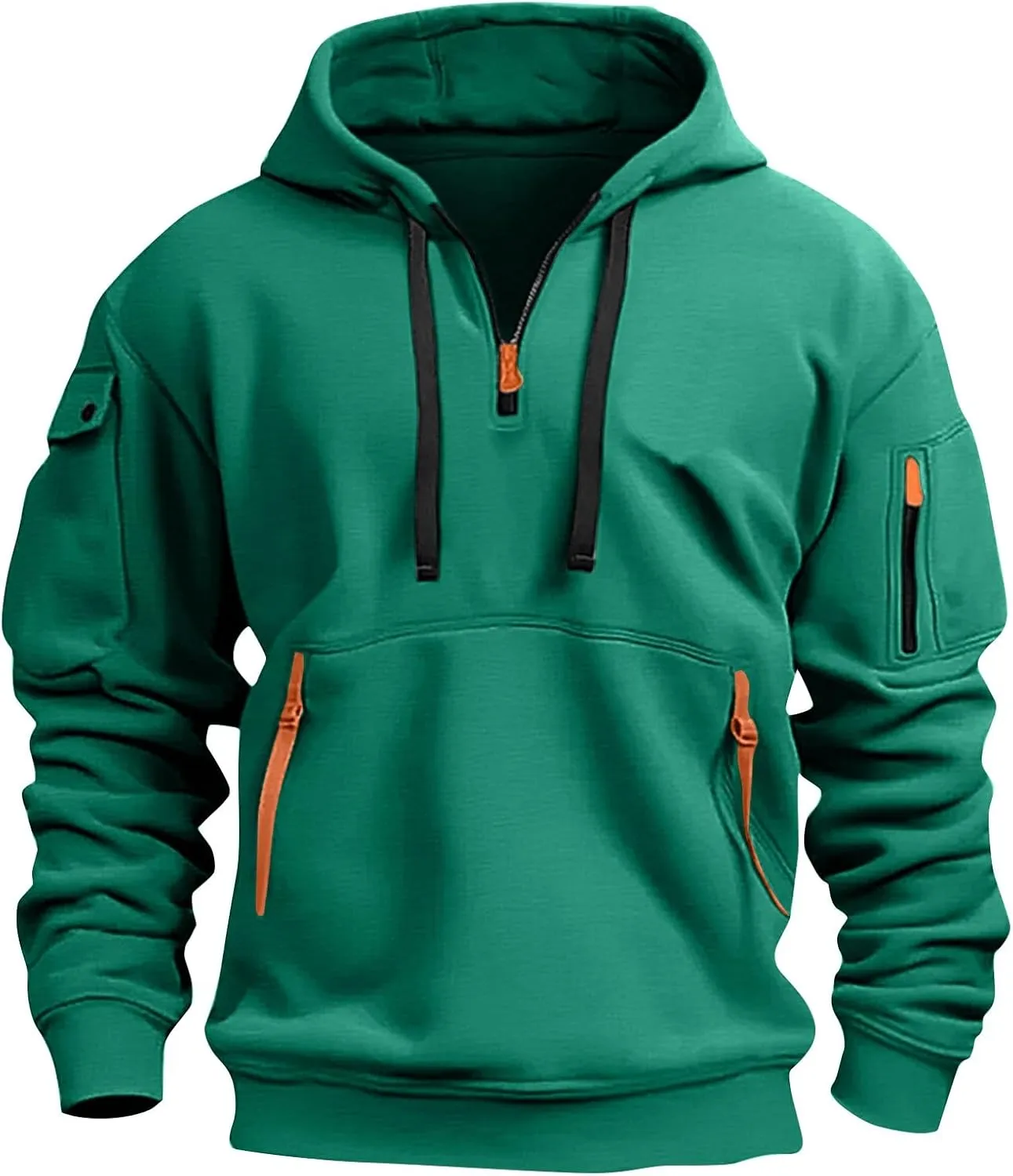 Aztec Hoodie Men Oversized Long Sleeve Tactical Hoodies: Ugly Sweater Vintage Graphic Aztec Sweater Sweatshirts