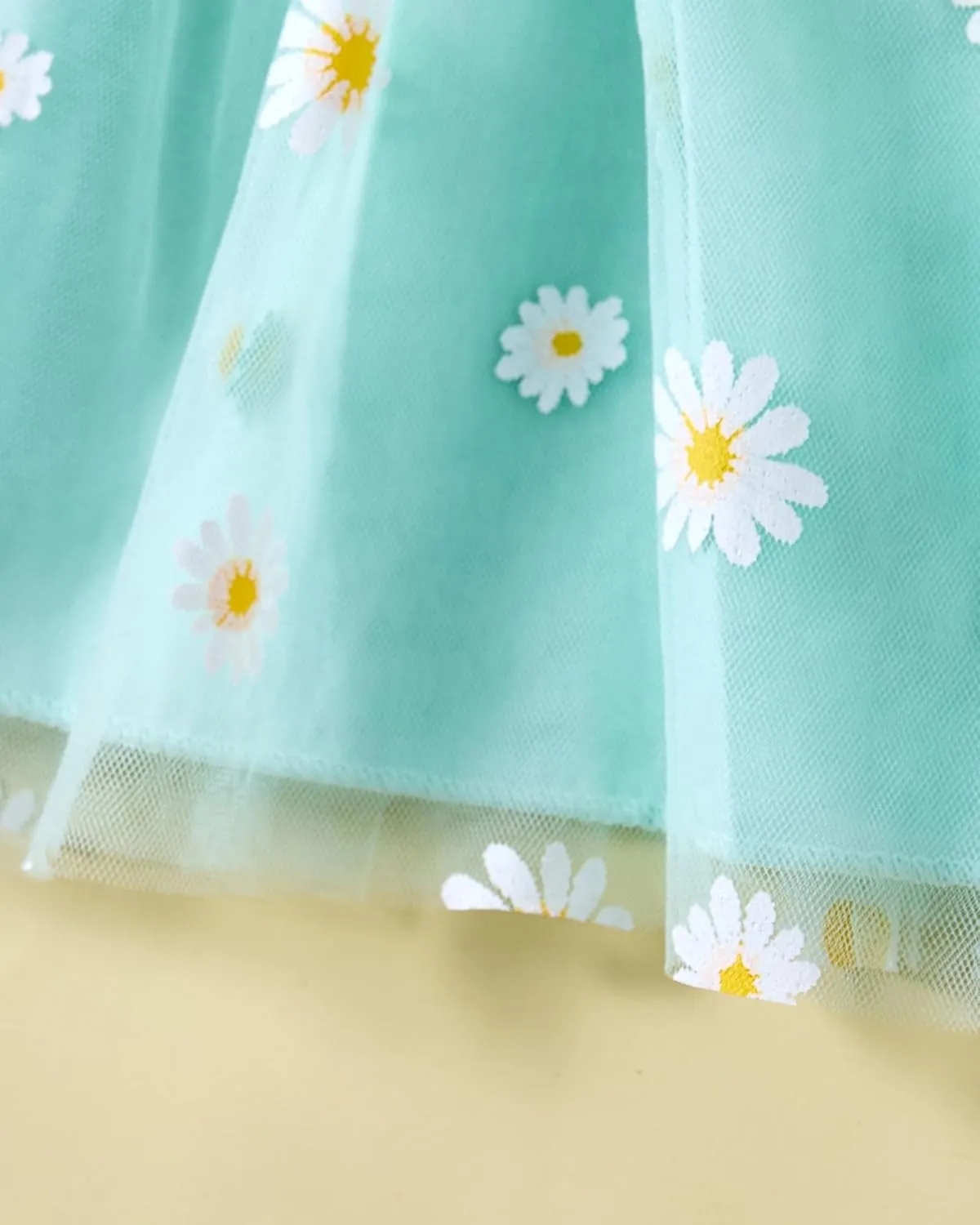 Baby Girl Clothes Toddler Girls Tulle Dress Infant Ruffle Halter Smocked Dresses Casual Sundress Summer Girls Outfit