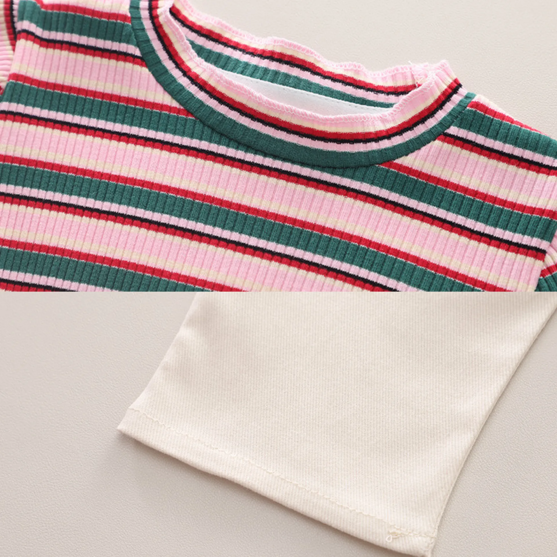 Baby Girl Little Stripes Ensemble