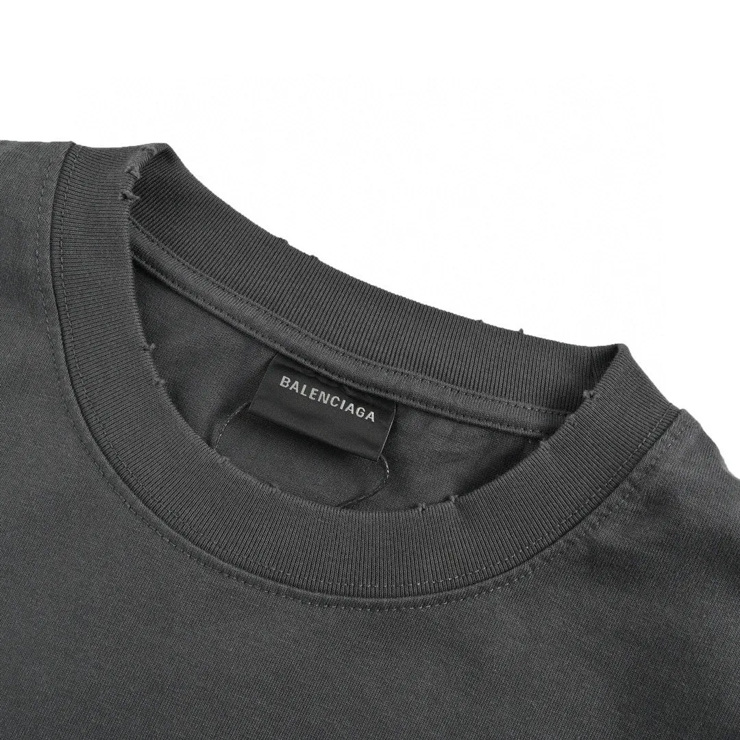 Balenciaga Political Campaign T-Shirt (Grey)