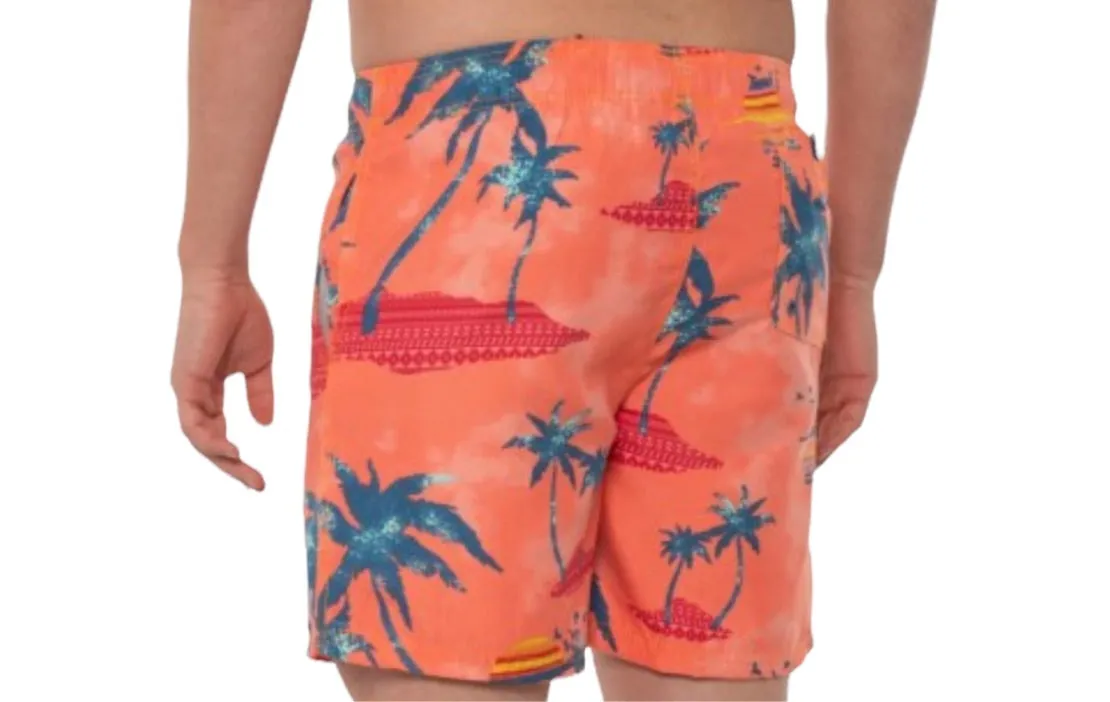 Beach Sunset Swim Trunks for Men
