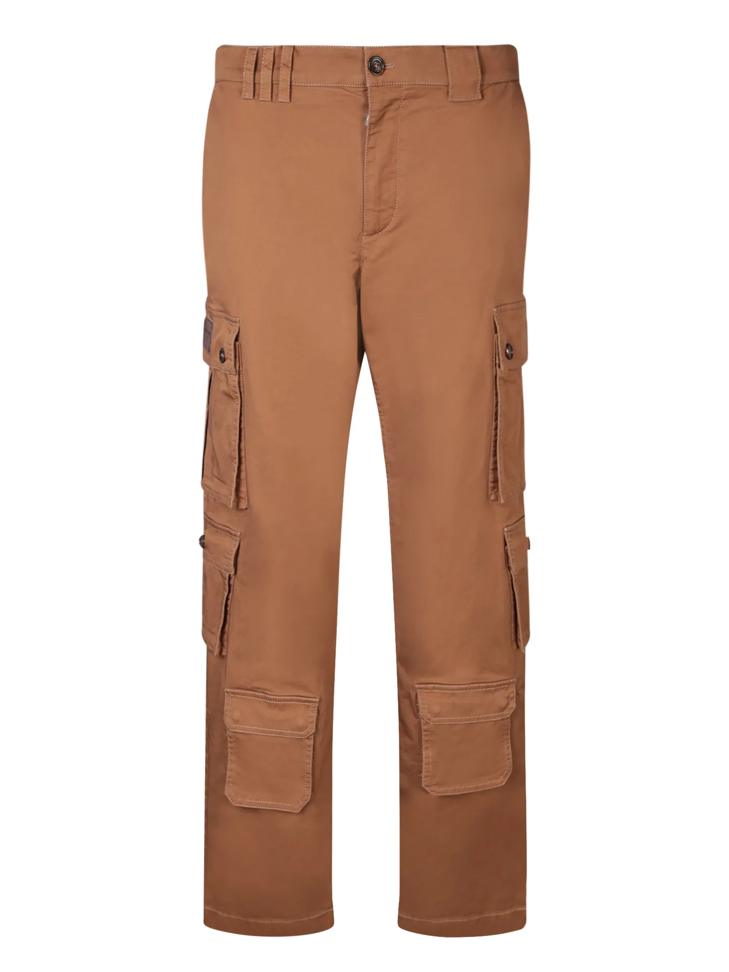 Beige Cargo Pants