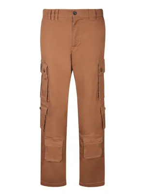 Beige Cargo Pants