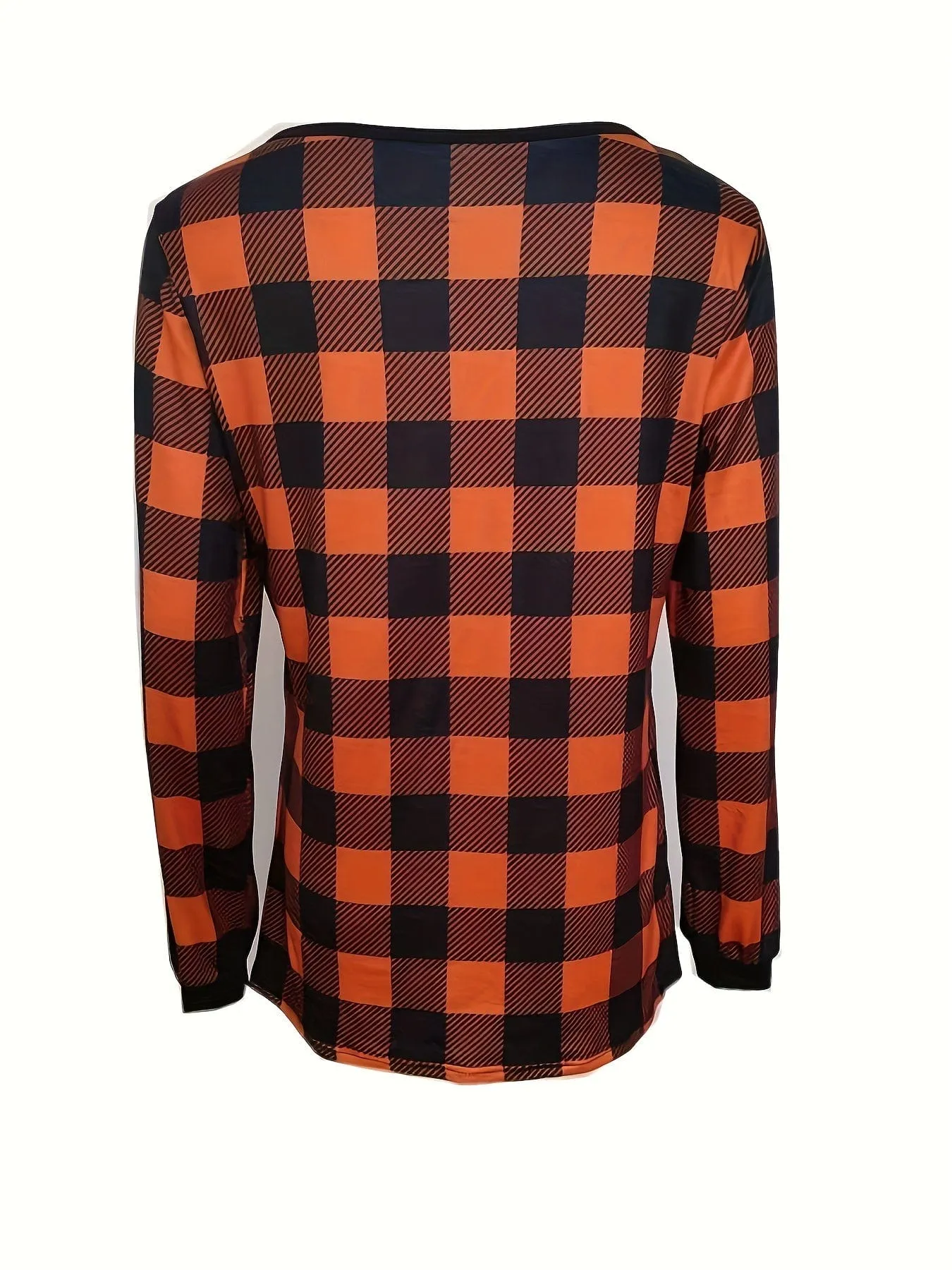 Black and Gray Plaid Shirt