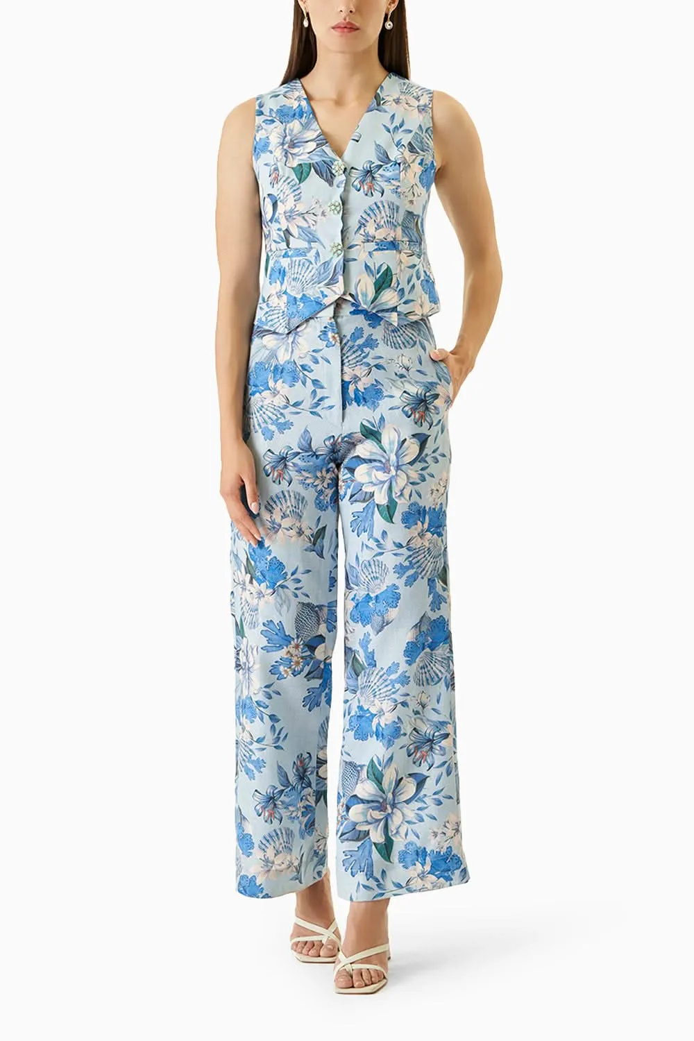 Blue Amara Trouser