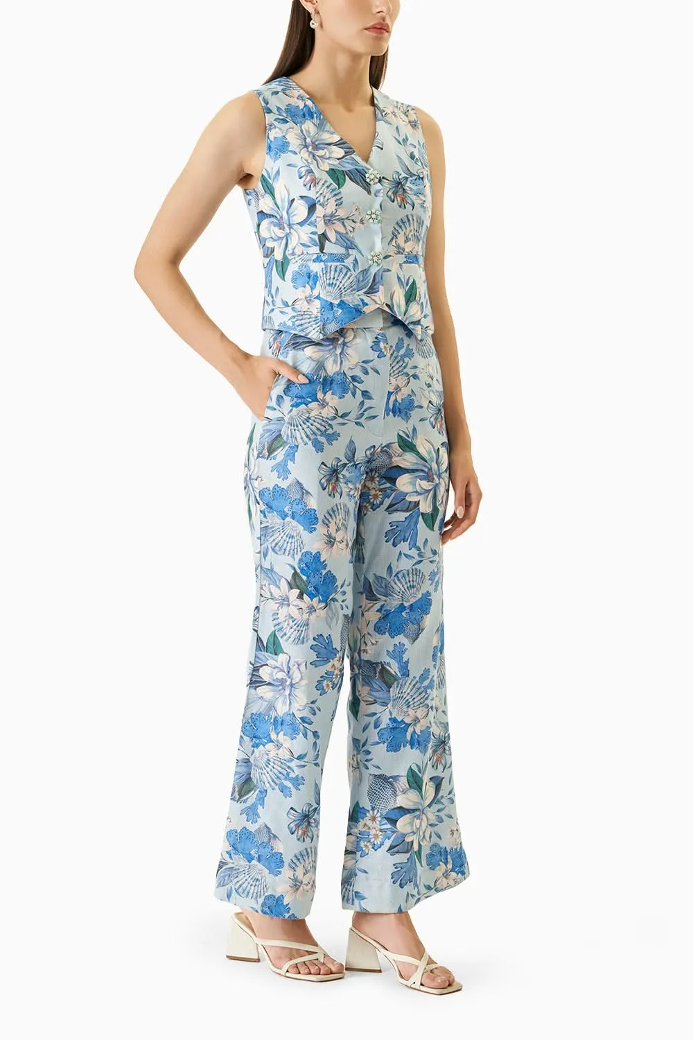 Blue Amara Trouser