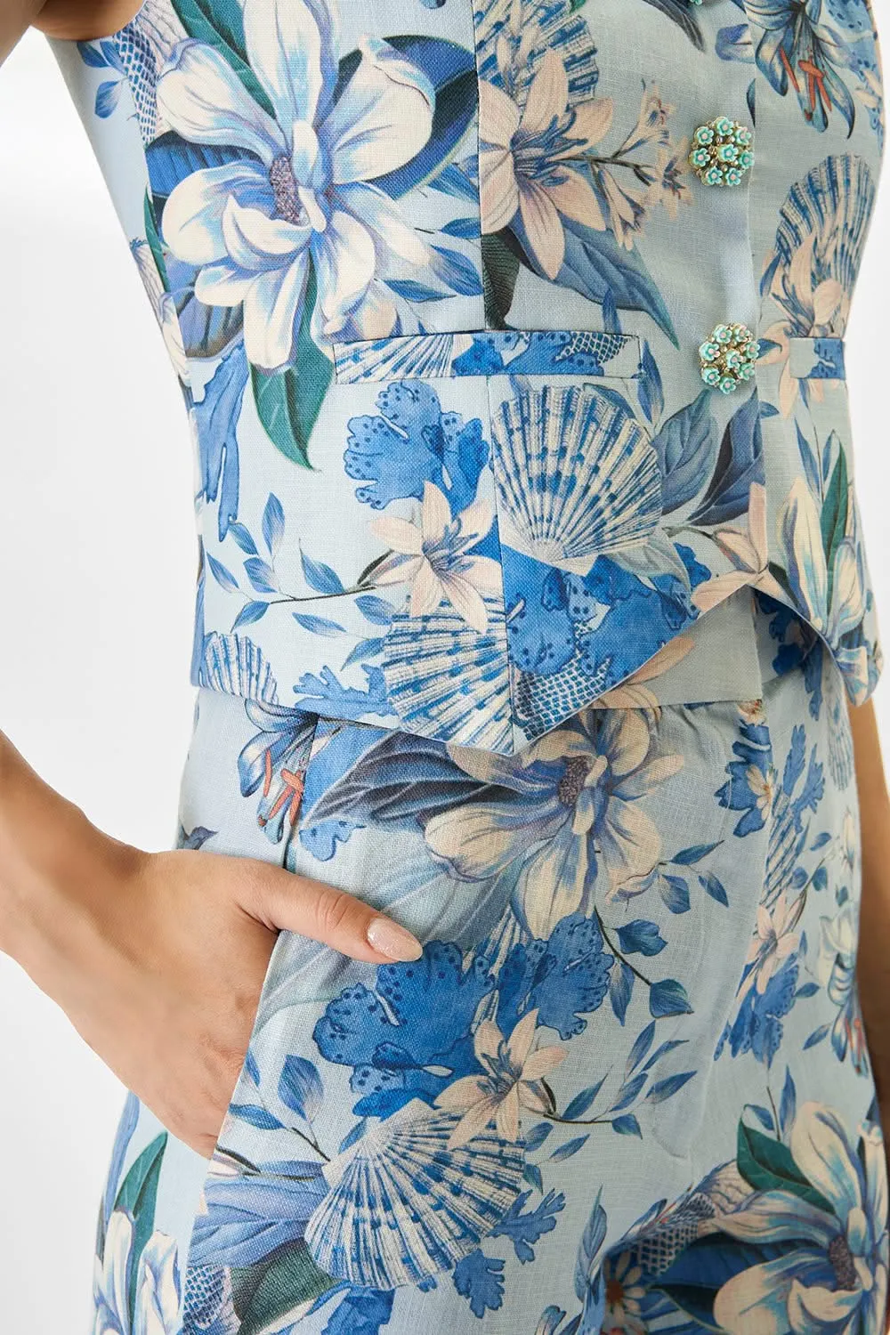 Blue Amara Trouser