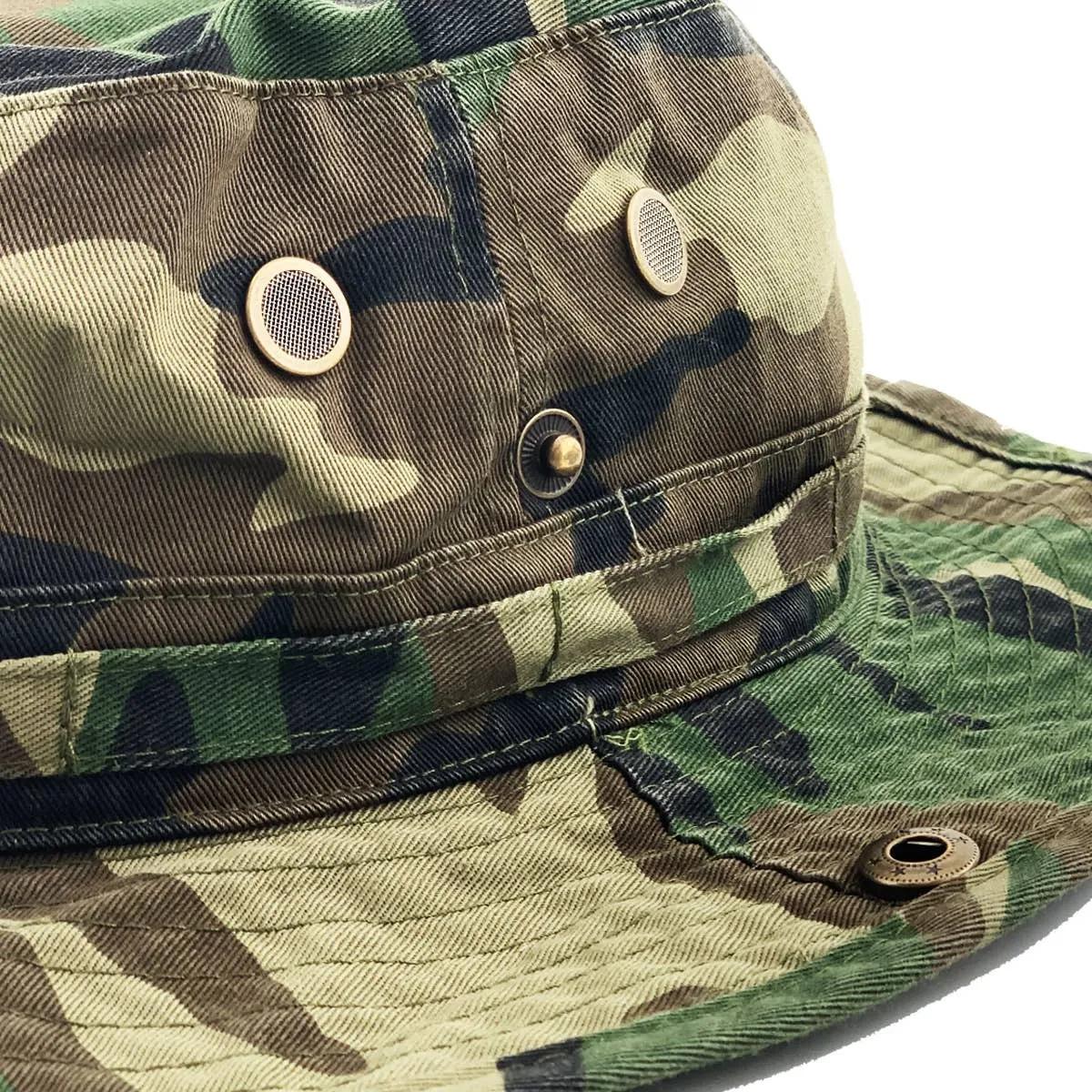 Boonie Hat With String, L/XL, Camouflage