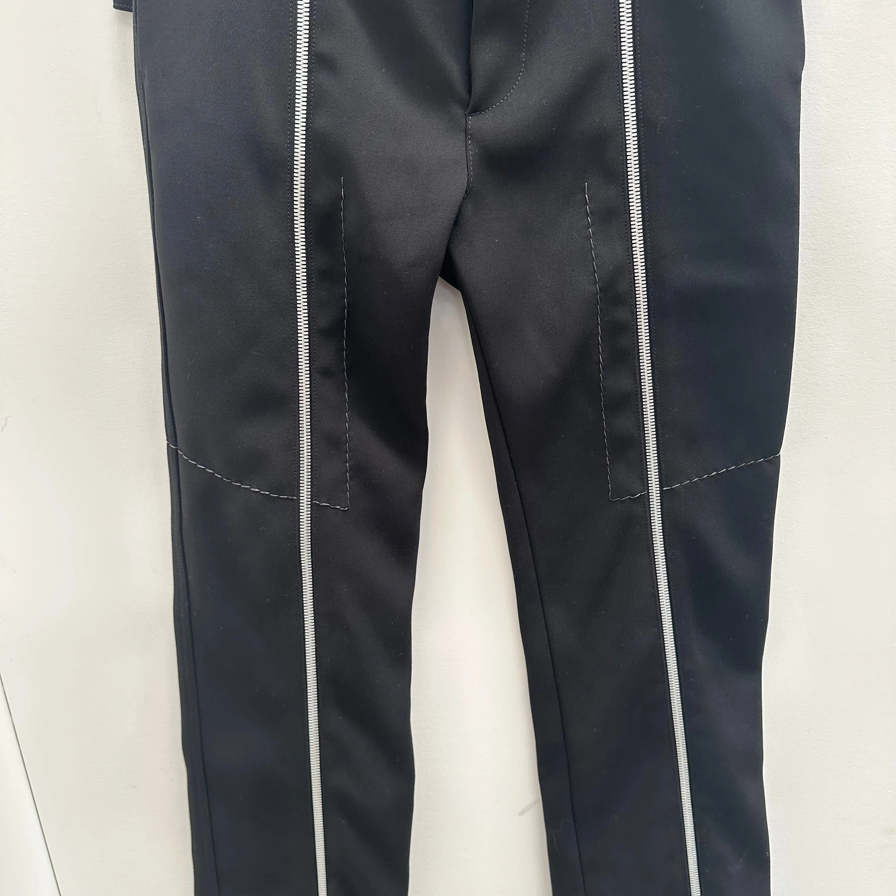 Bottega Veneta Bonded Stretch Cavalry Slim Trousers (Size 38 Womens)