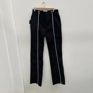Bottega Veneta Bonded Stretch Cavalry Slim Trousers (Size 38 Womens)