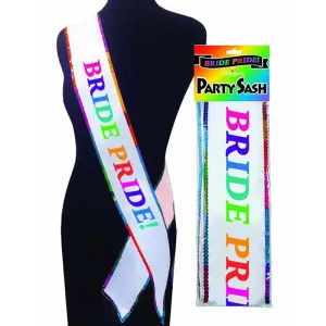 Bride Pride Sash