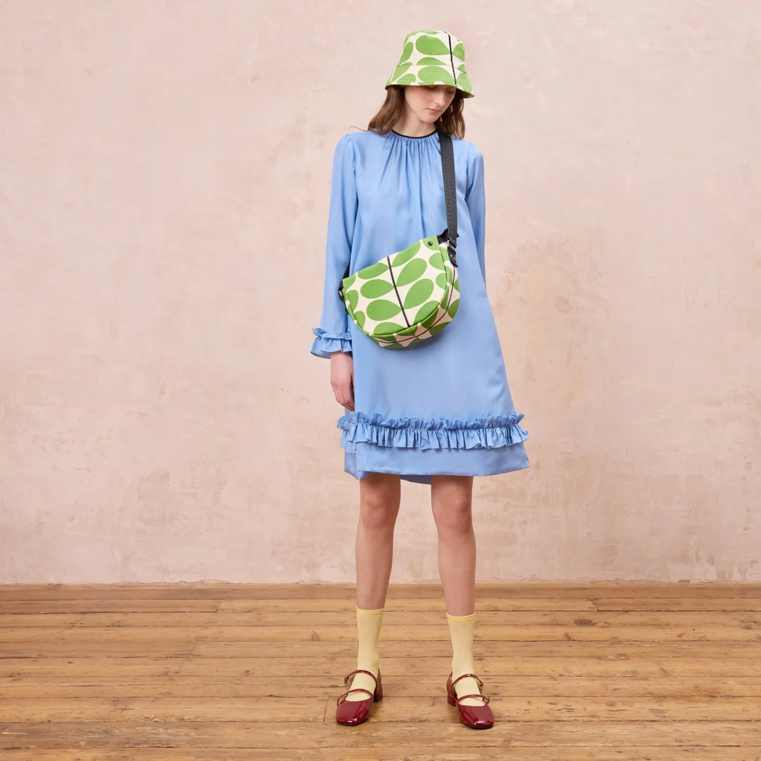 Bucket Hat  - Solid Stem Apple