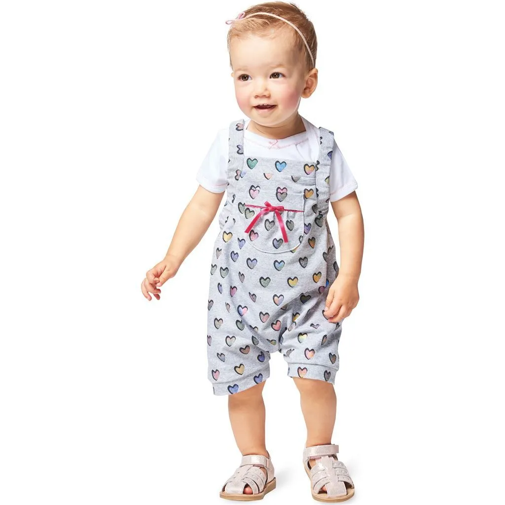 Burda Style Pattern B9337 Baby's Bidded Trousers