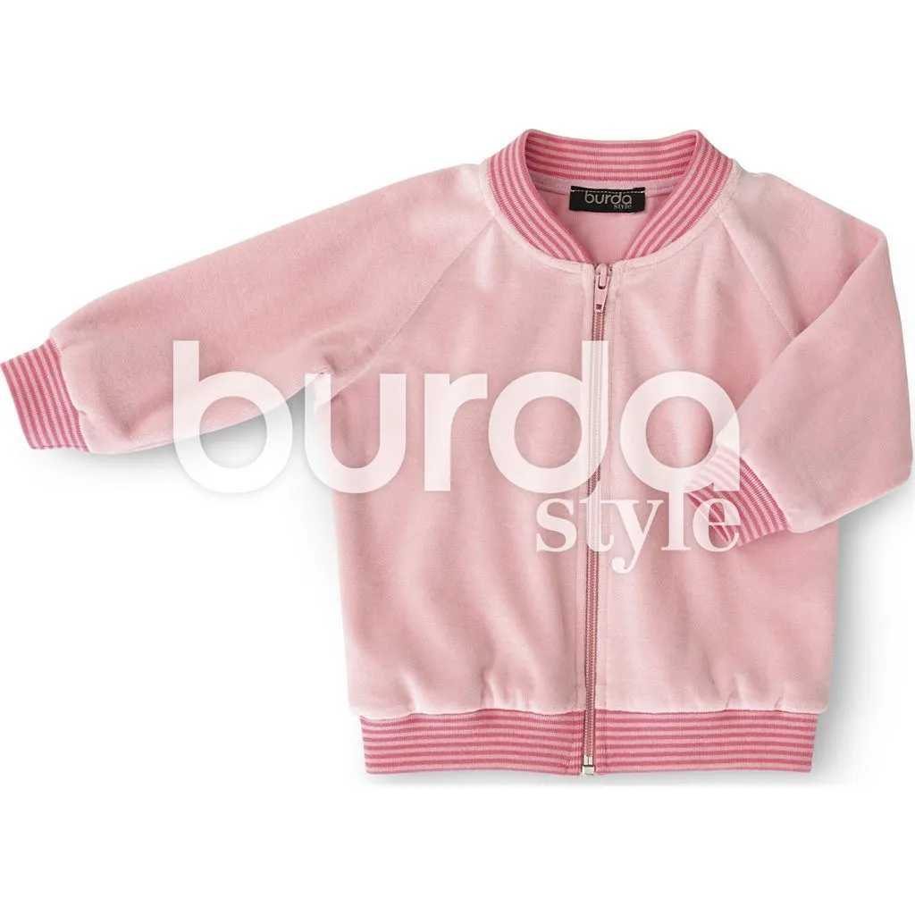 Burda Style Pattern B9349 Baby's Jogging Suit