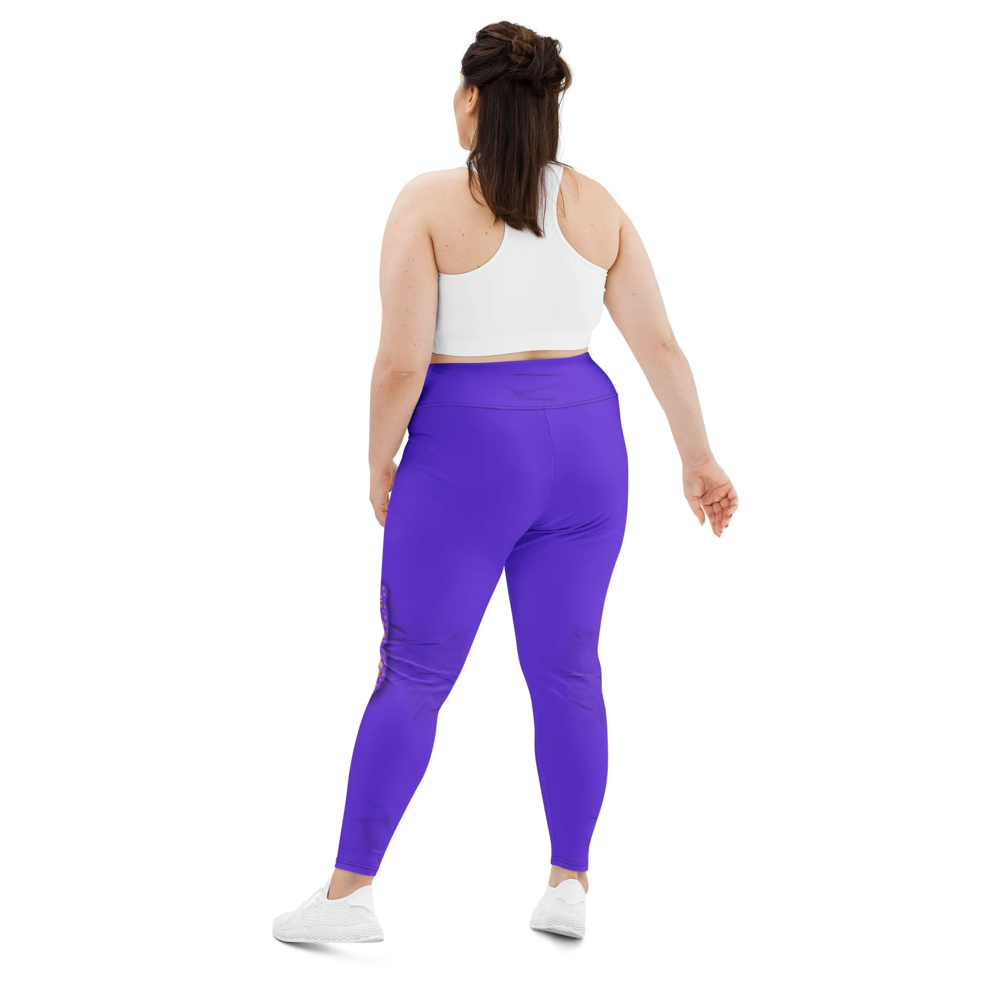 Butterfly Cut Out Plus Size Leggings