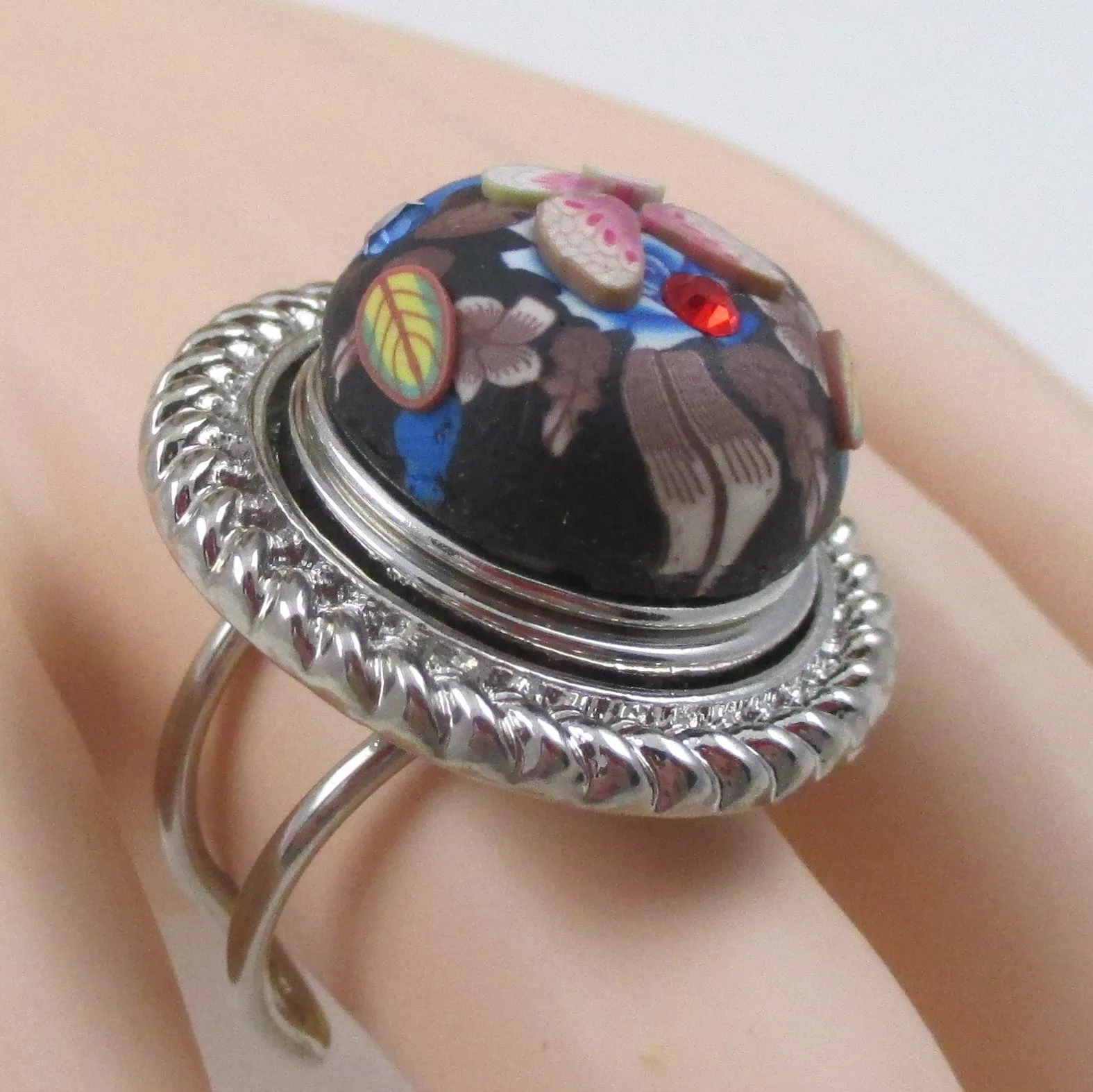 Butterfly Fashion Adjustable Ring