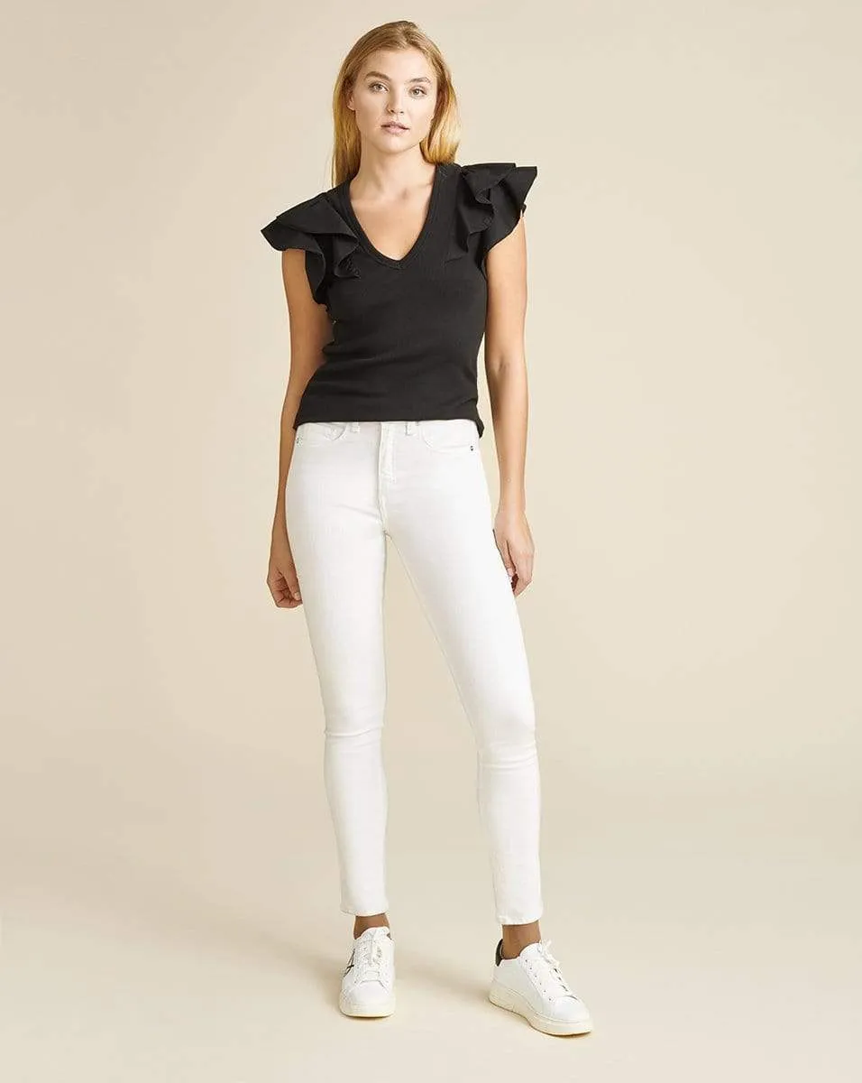 Cathie Ruffled Top