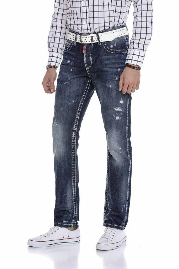 CD606 Comfortable Cut Men's Jean Trousers