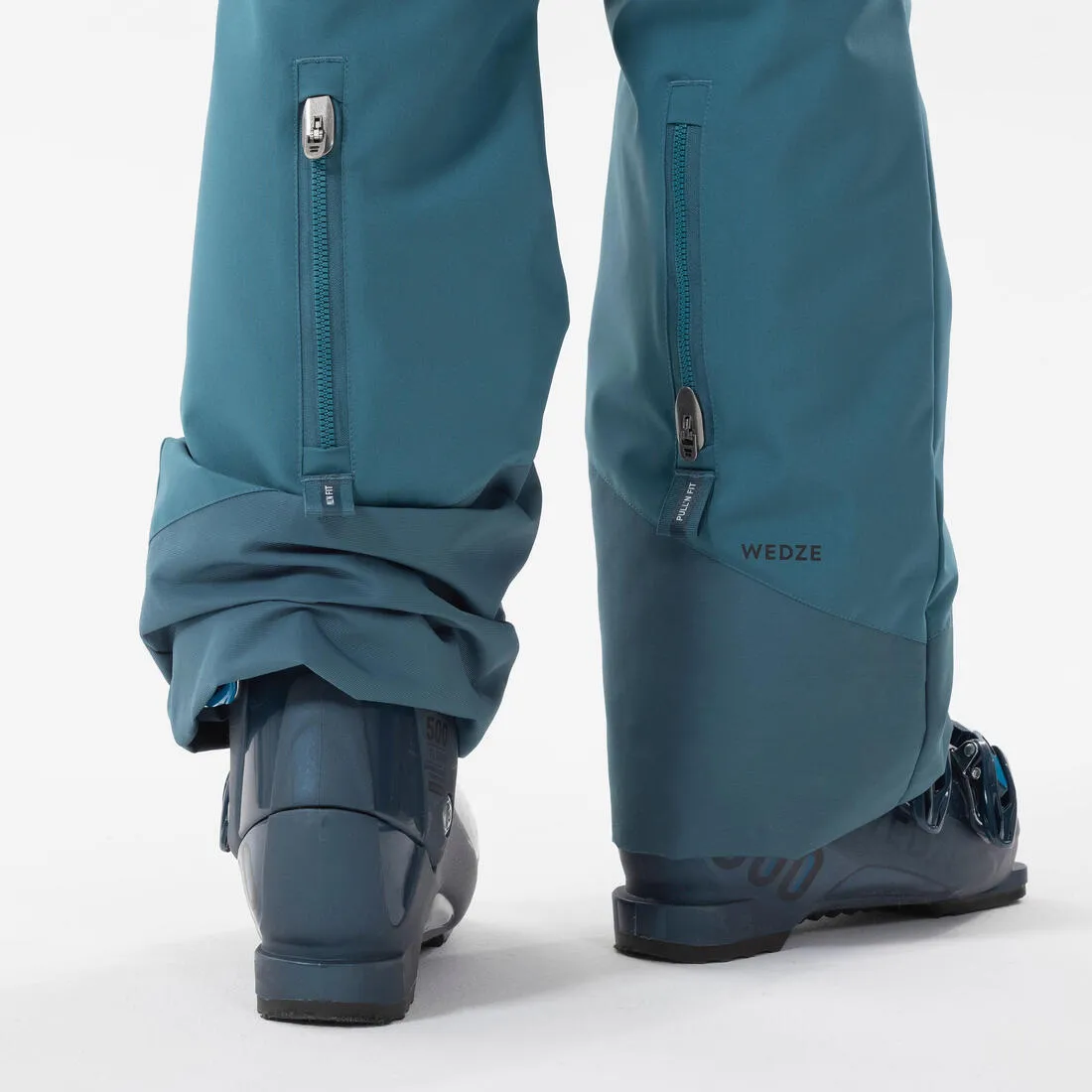 CHILDREN'S WARM AND WATERPROOF SKI TROUSERS  -500 PNF