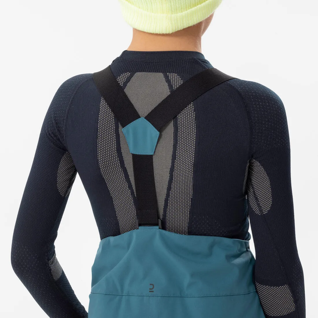 CHILDREN'S WARM AND WATERPROOF SKI TROUSERS  -500 PNF