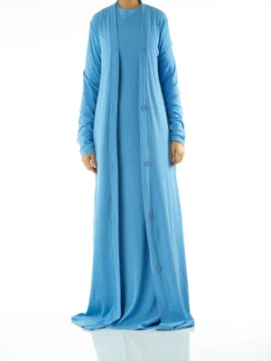 Classy and graceful matching set modest dress