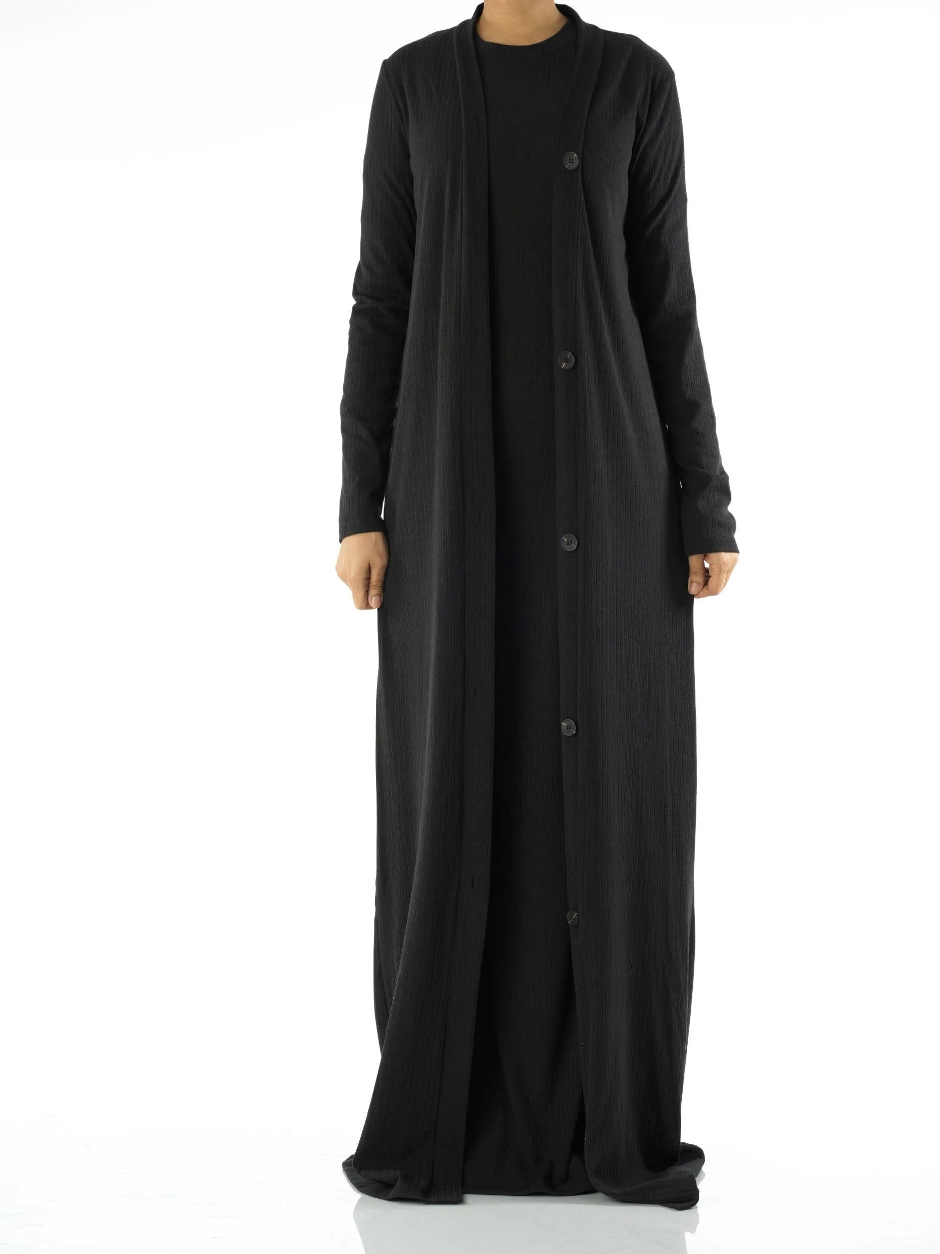 Classy and graceful matching set modest dress