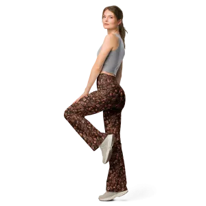 Coffee Bean Flare Leggings