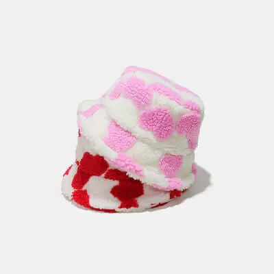 Contrast Heart Bucket Hat – Trendy & Fun Summer Accessory