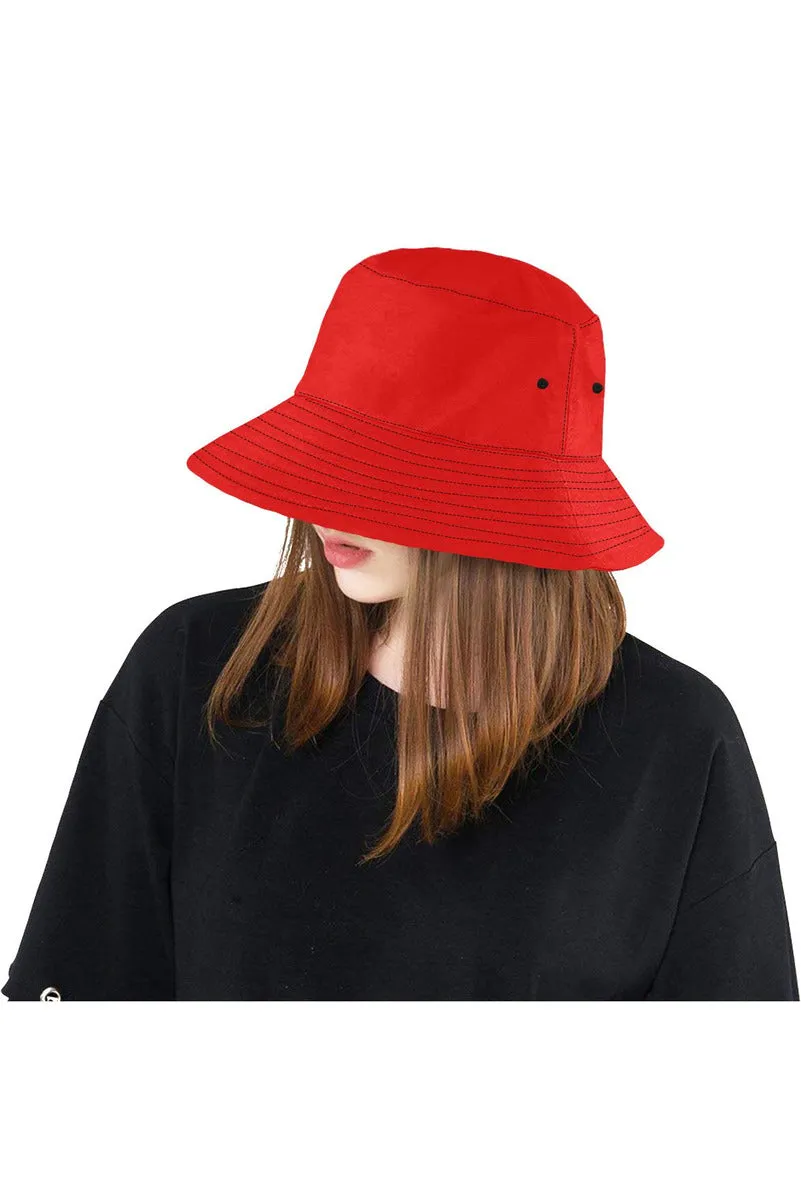 Cranberry All Over Print Bucket Hat