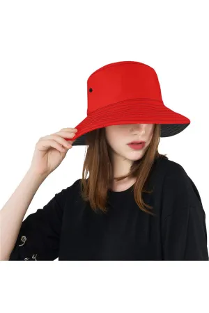Cranberry All Over Print Bucket Hat