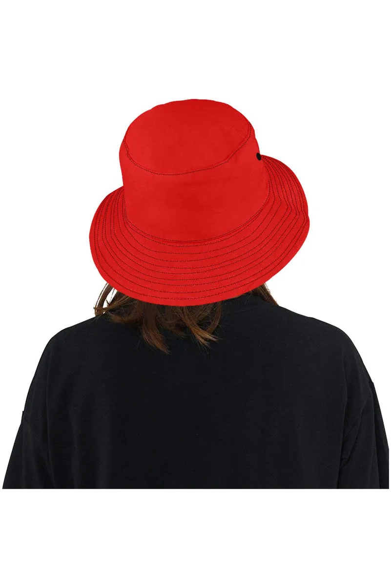 Cranberry All Over Print Bucket Hat