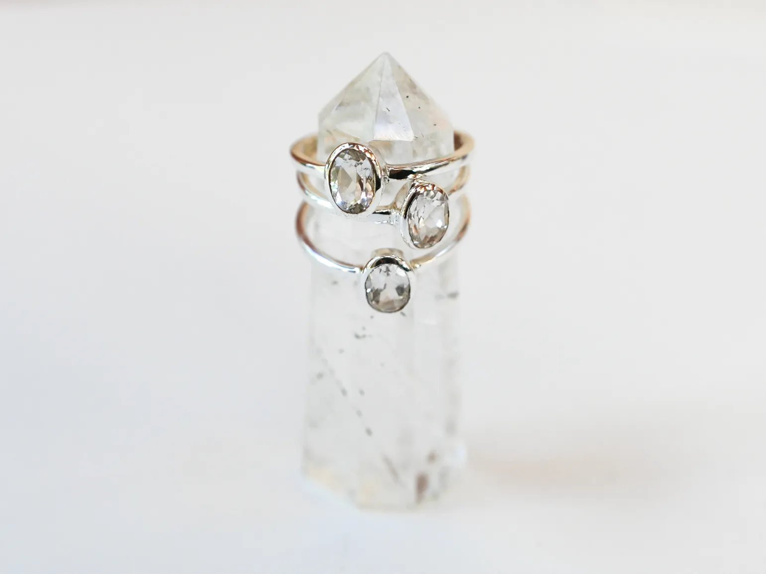 Diamond Wild at Birth Ring - April