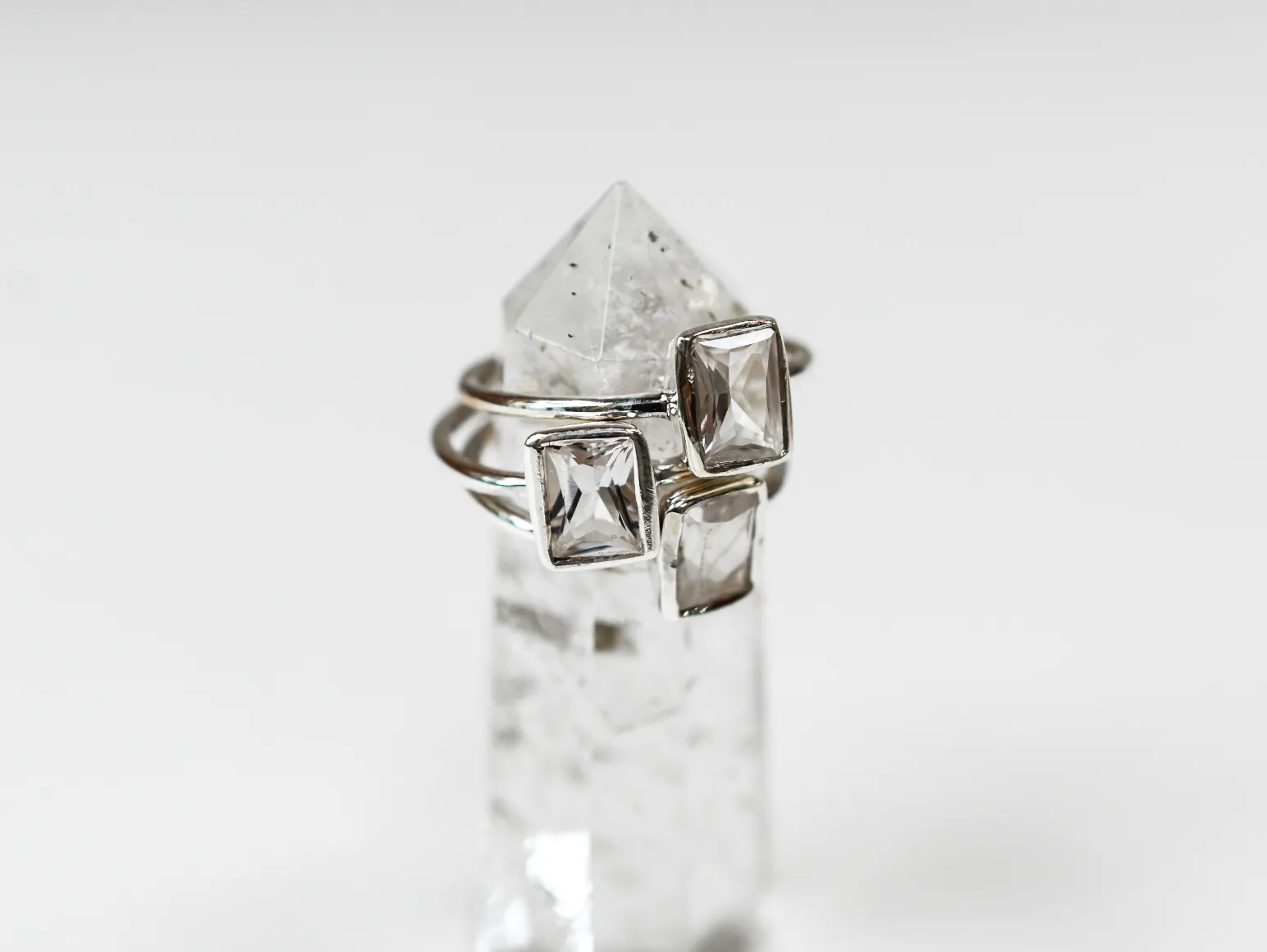 Diamond Wild at Birth Ring - April