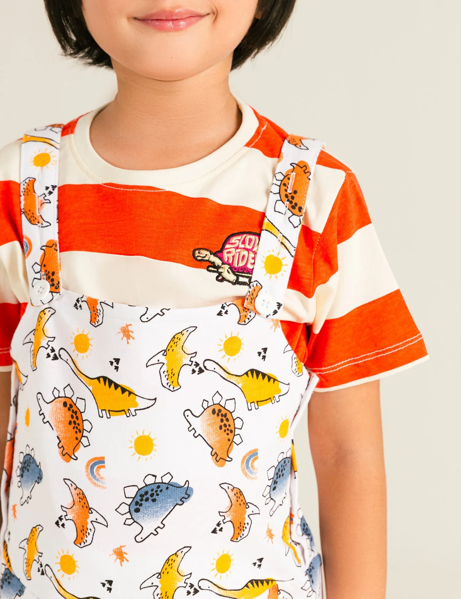 DINO GRAPHIC DUNGAREE