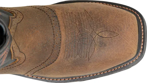 Double H Men's 12" Isaac Wide Square Composite Toe Roper - Beige DH5130